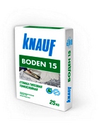 «КНАУФ-Боден 15» - сухая смесь на основе гипса с полимерными добавками.